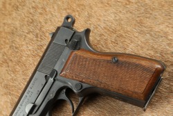 Post-War Belgian FN Commercial Browning Hi-Power 9mm Luger 4 5/8&rdquo; Semi-Auto Pistol 1951-1952 C&R - 8