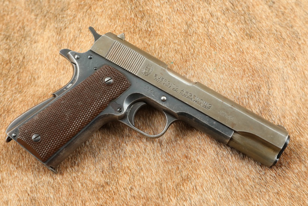 Argentine Army Post-WW2 DGFM FMAP 1927 Sistema Colt 11.25mm .45