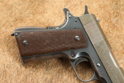 Argentine Army Post-WW2 DGFM FMAP 1927 Sistema Colt 11.25mm .45 ACP 5&rdquo; Semi-Auto Pistol 1946 C&R - 2