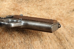 Argentine Army Post-WW2 DGFM FMAP 1927 Sistema Colt 11.25mm .45 ACP 5&rdquo; Semi-Auto Pistol 1946 C&R - 11