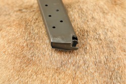 Argentine Army Post-WW2 DGFM FMAP 1927 Sistema Colt 11.25mm .45 ACP 5&rdquo; Semi-Auto Pistol 1946 C&R - 22