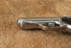 Walther Interarms Model PPK Stainless .380 ACP 3 1/4" Semi-Auto Pistol, Box & Target 1987 - 10