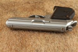 Walther Interarms Model PPK Stainless .380 ACP 3 1/4" Semi-Auto Pistol, Box & Target 1987 - 16