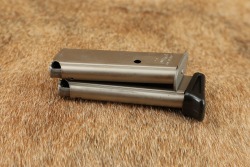 Walther Interarms Model PPK Stainless .380 ACP 3 1/4" Semi-Auto Pistol, Box & Target 1987 - 23