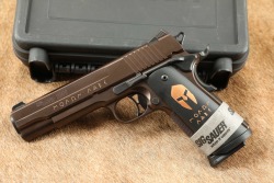 SIG Sauer Model 1911 45 Spartan &ldquo;Molon Labe&rdquo; .45 ACP 5&rdquo; Semi-Auto Pistol W/ Box & 2x Mags 2013 - 6