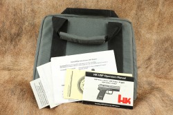 Heckler & Koch H&K USP Expert .40 S&W 5&rdquo; Semi-Auto Pistol W/ Factory Soft Case & 2x Mags 2001 - 22
