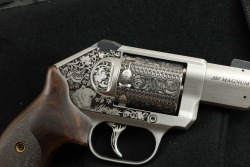 Custom Engraved Kimber K6S Stainless .357 Magnum 2&rdquo; Double Action Only Revolver W/ Box ca. 2018 - 3