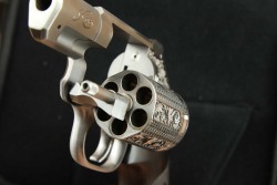 Custom Engraved Kimber K6S Stainless .357 Magnum 2&rdquo; Double Action Only Revolver W/ Box ca. 2018 - 12