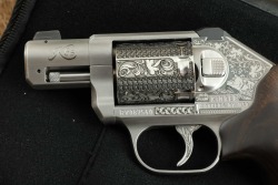 Custom Engraved Kimber K6S Stainless .357 Magnum 2&rdquo; Double Action Only Revolver W/ Box ca. 2018 - 25