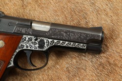 Consecutive Set Engraved Smith & Wesson S&W 39-2 9mm 4&Prime; Double Action Semi-Automatic Pistols w/ Letters C&R 1972 - 8