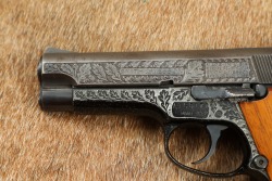 Consecutive Set Engraved Smith & Wesson S&W 39-2 9mm 4&Prime; Double Action Semi-Automatic Pistols w/ Letters C&R 1972 - 13