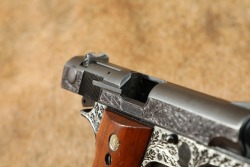 Consecutive Set Engraved Smith & Wesson S&W 39-2 9mm 4&Prime; Double Action Semi-Automatic Pistols w/ Letters C&R 1972 - 14