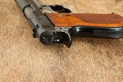 Consecutive Set Engraved Smith & Wesson S&W 39-2 9mm 4&Prime; Double Action Semi-Automatic Pistols w/ Letters C&R 1972 - 15