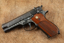 Consecutive Set Engraved Smith & Wesson S&W 39-2 9mm 4&Prime; Double Action Semi-Automatic Pistols w/ Letters C&R 1972 - 19