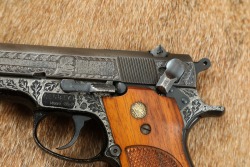 Consecutive Set Engraved Smith & Wesson S&W 39-2 9mm 4&Prime; Double Action Semi-Automatic Pistols w/ Letters C&R 1972 - 22