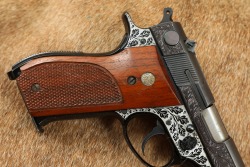 Consecutive Set Engraved Smith & Wesson S&W 39-2 9mm 4&Prime; Double Action Semi-Automatic Pistols w/ Letters C&R 1972 - 32