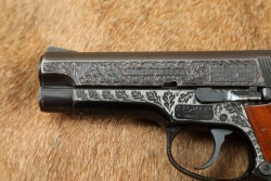 Consecutive Set Engraved Smith & Wesson S&W 39-2 9mm 4&Prime; Double Action Semi-Automatic Pistols w/ Letters C&R 1972 - 34
