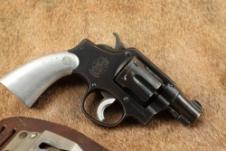 Smith & Wesson S&W Pre-Model 10 Post-War 2&Prime; & Bridgeport Rig 5-Screw Double Action Revolver .38 Special 1947-48