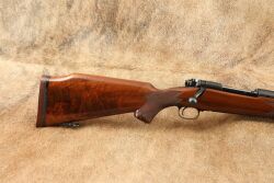 Special Order Pre-64 Winchester Model 70 Super Grade .375 H&H Magnum 25&rdquo; Bolt Action Rifle 1953 C&R - 3