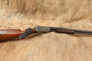 Antique Special Order Deluxe Winchester Model 1890 .22 Short 24&rdquo; Pump Action Rifle, 1898 Antique