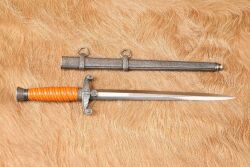 German Army M-1935 Dress Dagger & Scabbard WW2 Heer Officer Carl Eickhorn - 2