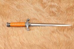 German Army M-1935 Dress Dagger & Scabbard WW2 Heer Officer Carl Eickhorn - 3