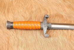 German Army M-1935 Dress Dagger & Scabbard WW2 Heer Officer Carl Eickhorn - 4