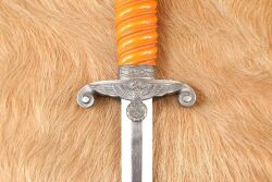 German Army M-1935 Dress Dagger & Scabbard WW2 Heer Officer Carl Eickhorn - 9