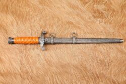 German Army M-1935 Dress Dagger & Scabbard WW2 Heer Officer Carl Eickhorn - 17