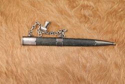German WW2 Luftwaffe Officer 1st Model Dress Dagger & Scabbard W/ Hanger - 14