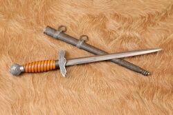 German WW2 Luftwaffe Officer Alcoso 2nd Model Dress Dagger & Scabbard