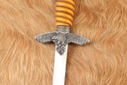 German WW2 Luftwaffe Officer Alcoso 2nd Model Dress Dagger & Scabbard - 9