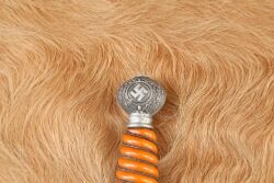 German WW2 Luftwaffe Officer Alcoso 2nd Model Dress Dagger & Scabbard - 11