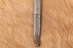 German WW2 Luftwaffe Officer Alcoso 2nd Model Dress Dagger & Scabbard - 17