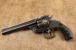 Antique Smith & Wesson .44 Double Action 1st Model .44 Russian 6" Revolver - 3