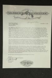 Smith & Wesson S&W .38/44 Outdoorsman .38 Spl 6.5 DA/SA Revolver w/ Letter 1937 C&R - 25