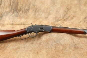 Antique Winchester Model 1873 .32-20 WCF 24" Octagonal Barrel Lever Action Rifle W/ Letter 1887