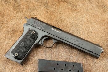 Late Colt Model 1902 Military .38 ACP 6" Semi-Auto Pistol W/ Two Correct Mags 1920-1926 C&R