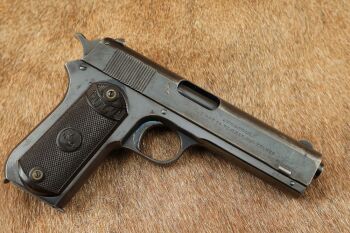 Colt Model 1903 Pocket Hammer .38 ACP 4.5&rdquo; Semi-Auto Pistol W/ Early &ldquo;PAT&rsquo;D 1884&rdquo; Mag 1914 C&R