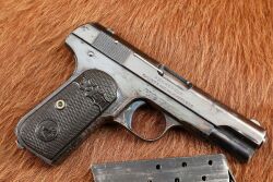 Colt Model 1908 Pocket Hammerless .380 ACP 3.75&rdquo; Semi-Auto Pistol 1912 C&R - 2