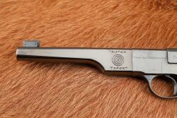 Colt Pre-WW2 1st Series Woodsman Match Target &ldquo;Bullseye&rdquo; .22 LR 6.5&rdquo; Semi-Auto Pistol 1939 C&R - 6