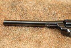 Colt Pre-WW2 New Service .45 Colt 7.5&rdquo; SA/DA Revolver, Deluxe Checkered Walnut Grips 1925 C&R - 9