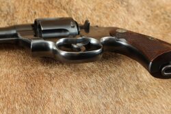 Colt Pre-WW2 New Service .45 Colt 7.5&rdquo; SA/DA Revolver, Deluxe Checkered Walnut Grips 1925 C&R - 11