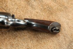 Colt Pre-WW2 New Service .45 Colt 7.5&rdquo; SA/DA Revolver, Deluxe Checkered Walnut Grips 1925 C&R - 12