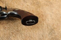 Colt Pre-WW2 New Service .45 Colt 7.5&rdquo; SA/DA Revolver, Deluxe Checkered Walnut Grips 1925 C&R - 13