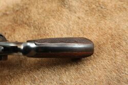 Colt Pre-WW2 New Service .45 Colt 7.5&rdquo; SA/DA Revolver, Deluxe Checkered Walnut Grips 1925 C&R - 14