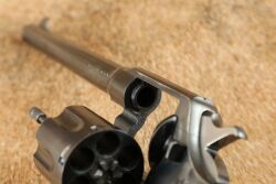 Colt Pre-WW2 New Service .45 Colt 7.5&rdquo; SA/DA Revolver, Deluxe Checkered Walnut Grips 1925 C&R - 20
