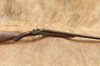 Belgian ACME Arms Damascus Barreled SXS External Hammer 12 GA 30" Shotgun 1894-1915 C&R