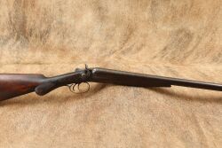 Belgian W. Richards Double Barrel Hammer Shotgun 12 GA 30&rdquo; 1874-1898 Antique
