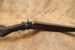 Belgian W. Richards Double Barrel Hammer Shotgun 12 GA 30&rdquo; 1874-1898 Antique - 4